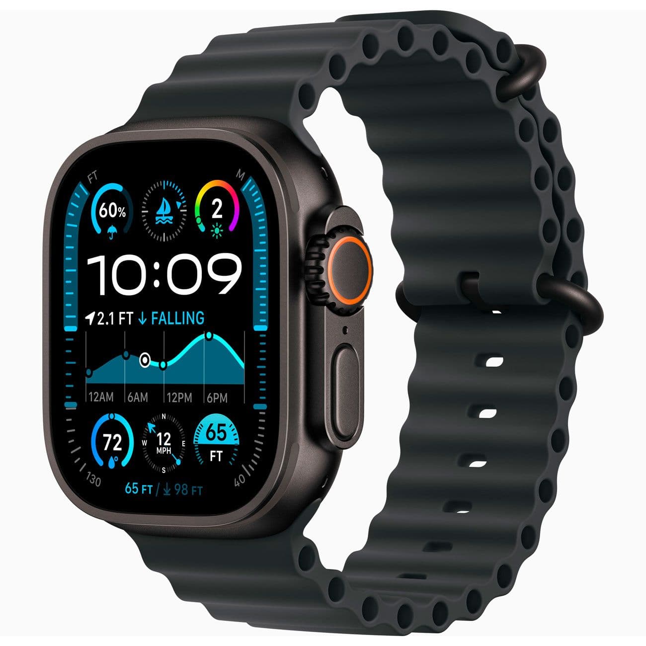 Apple Watch Ultra 2 GPS + Cellular Bl 49mm Ocean Band Black — купить в Белгороде, фото 1