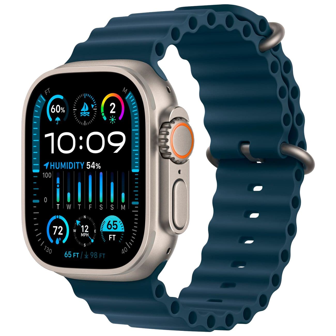 Apple Watch Ultra 2 Ocean Band Blue — купить в Белгороде, фото 1