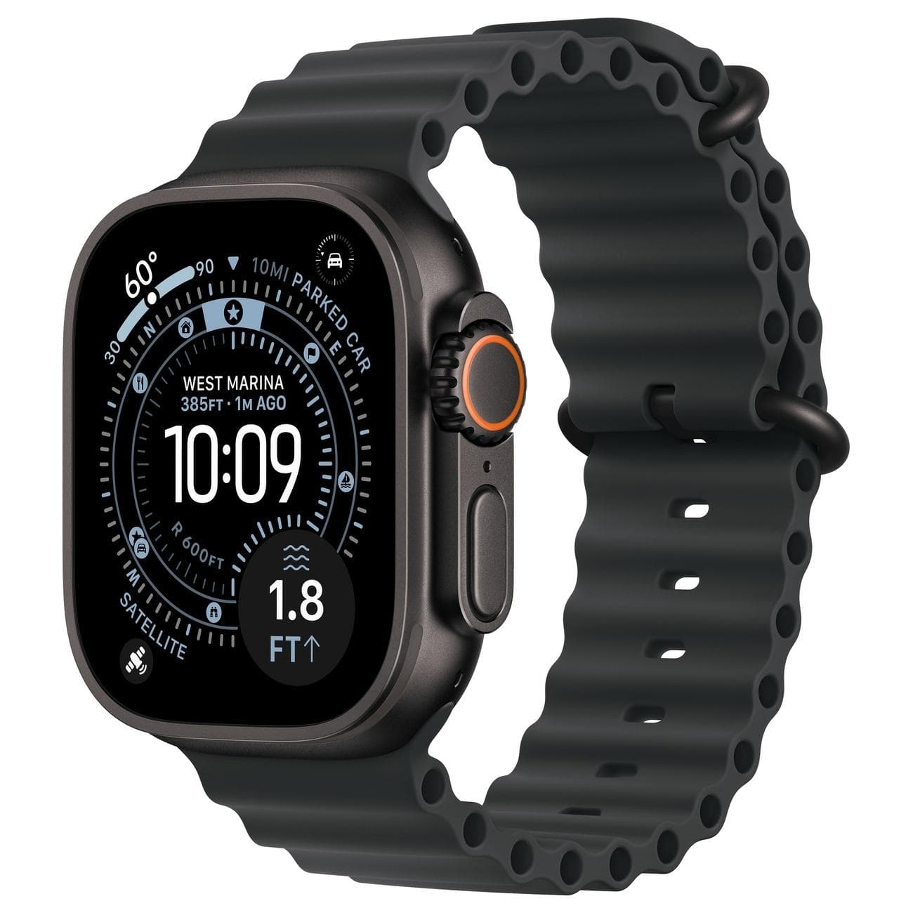 Apple Watch Ultra 3 Bl 49mm Ocean Band Black — купить в Белгороде, фото 1