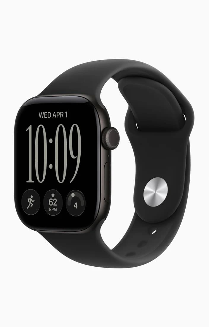 Смарт-часы Apple Watch Series 12 42mm S/M Al Black/Black SB — купить в Белгороде, фото 1